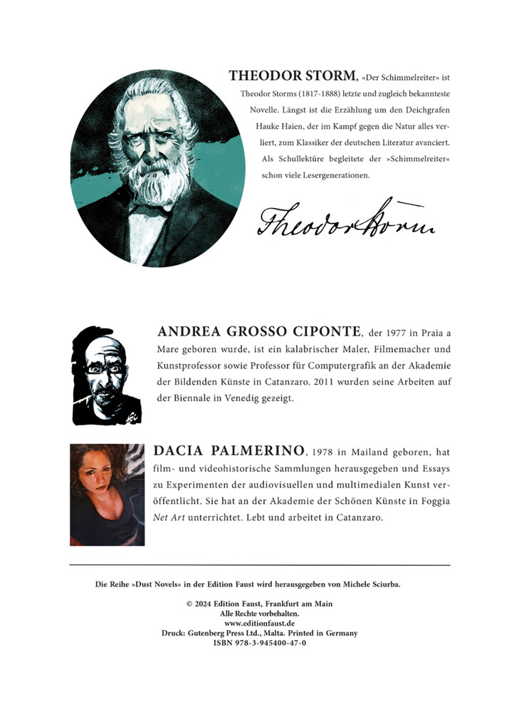 Weitere Ansicht: Schimmelreiter | Dacia Palmerino, Theodor Storm, Andrea Grosso Ciponte