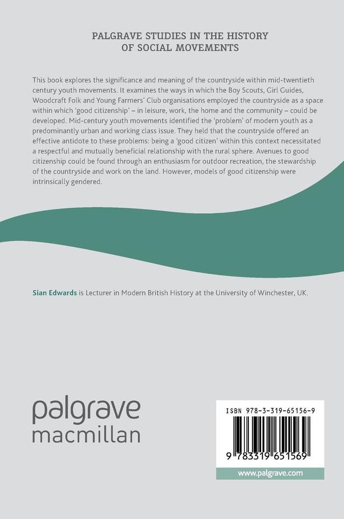 Weitere Ansicht: Youth Movements, Citizenship and the English Countryside | Sian Edwards