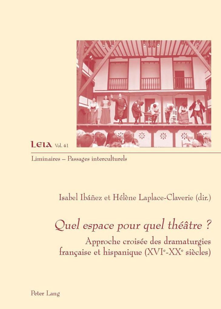 Produktbild: Quel espace pour quel théâtre ?