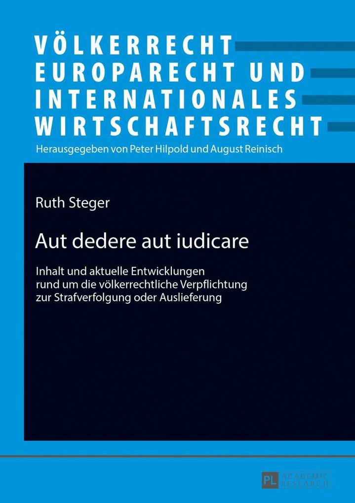 Produktbild: Aut dedere aut iudicare | Ruth Steger