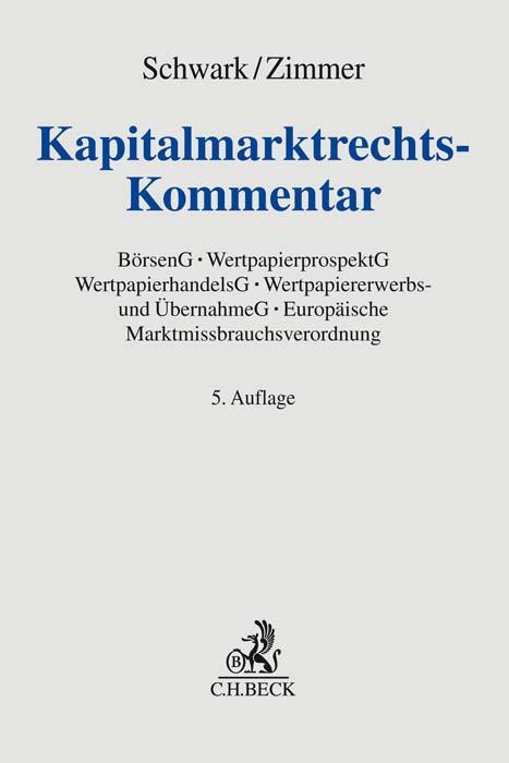 Produktbild: Kapitalmarktrechts-Kommentar