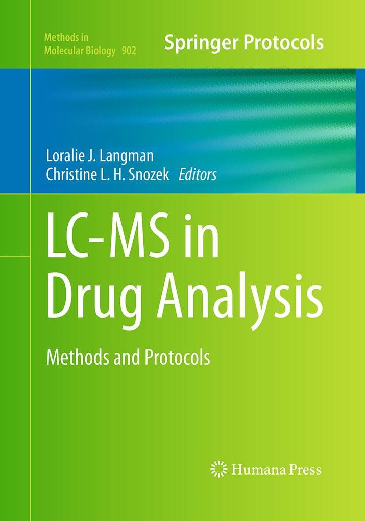 Produktbild: LC-MS in Drug Analysis