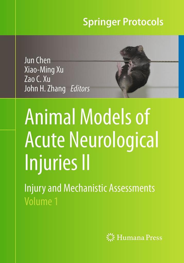 Produktbild: Animal Models of Acute Neurological Injuries II