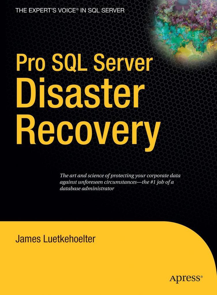 Produktbild: Pro SQL Server Disaster Recovery | James Luetkehoelter