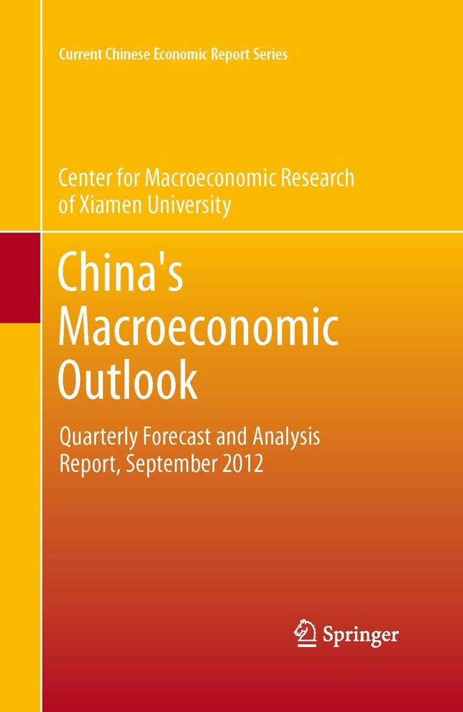 Produktbild: China's Macroeconomic Outlook | Cmr Of Xiamen University
