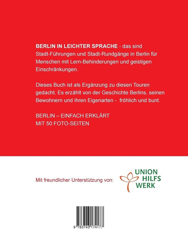 Weitere Ansicht: Berlin in leichter Sprache | Rita Hübenthal-Montero, Annette Bäßler