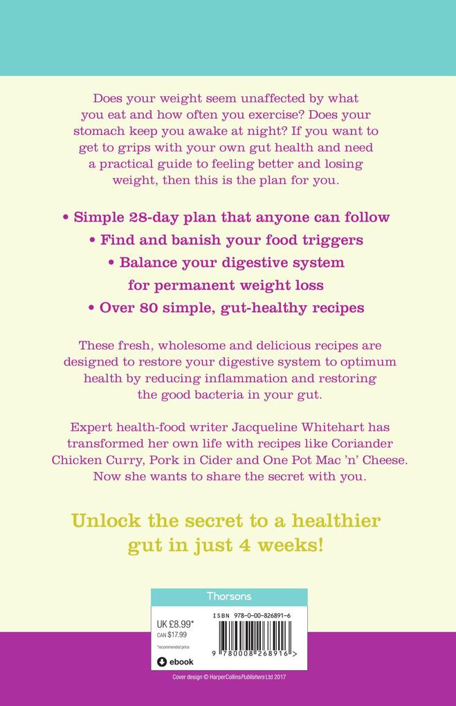 Weitere Ansicht: The 28-Day Gut Health Plan | Jacqueline Whitehart