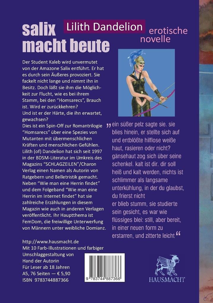 Weitere Ansicht: Salix macht Beute | Lilith Dandelion