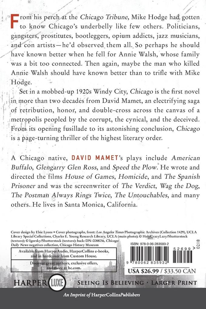 Weitere Ansicht: Chicago | David Mamet