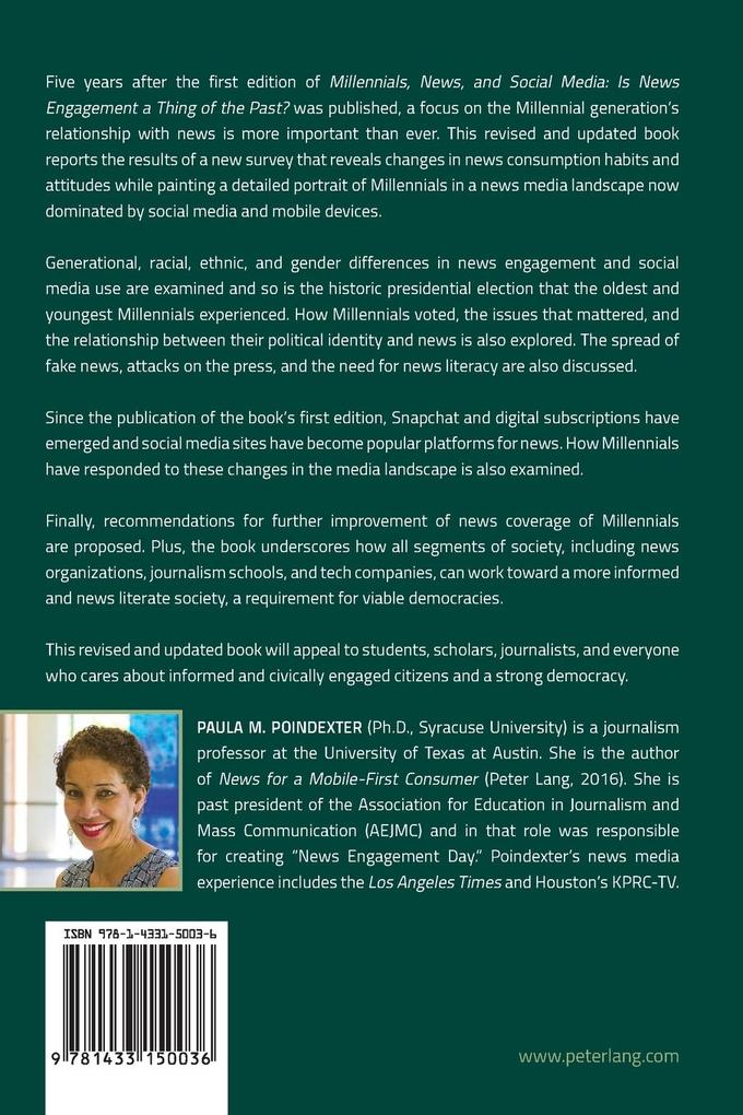 Weitere Ansicht: Millennials, News, and Social Media | Paula M. Poindexter