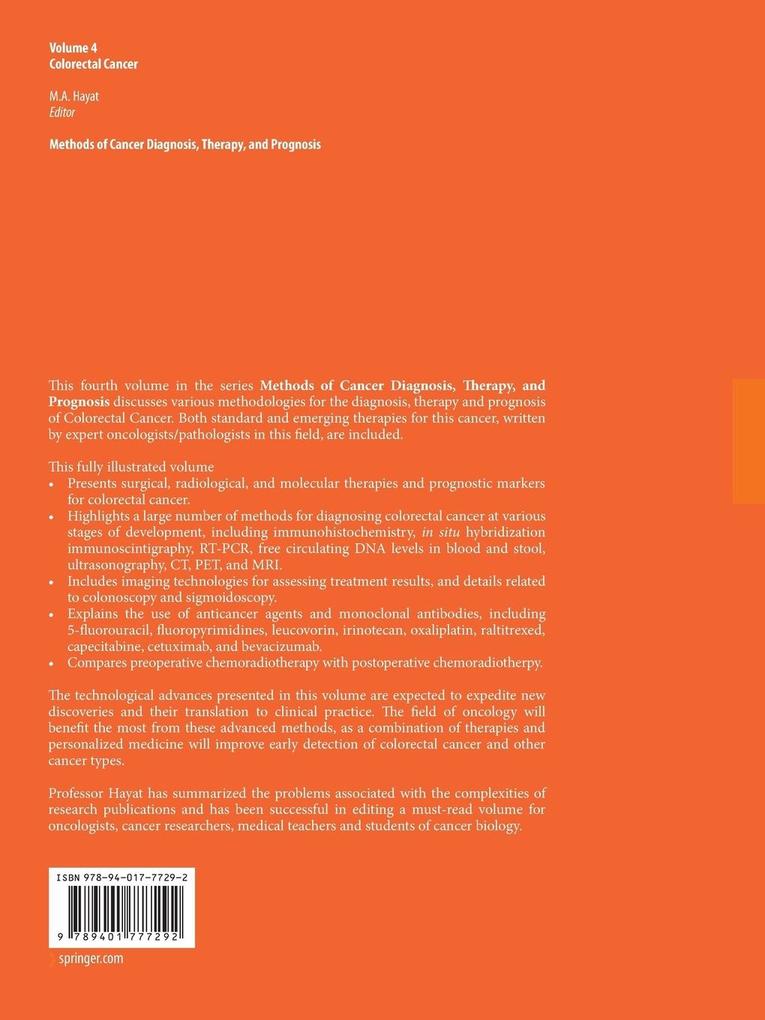 Weitere Ansicht: Methods of Cancer Diagnosis, Therapy and Prognosis