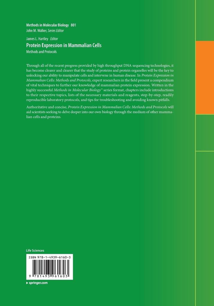 Weitere Ansicht: Protein Expression in Mammalian Cells