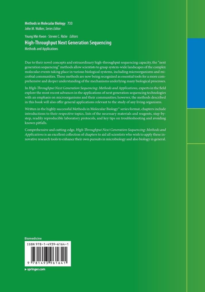 Weitere Ansicht: High-Throughput Next Generation Sequencing