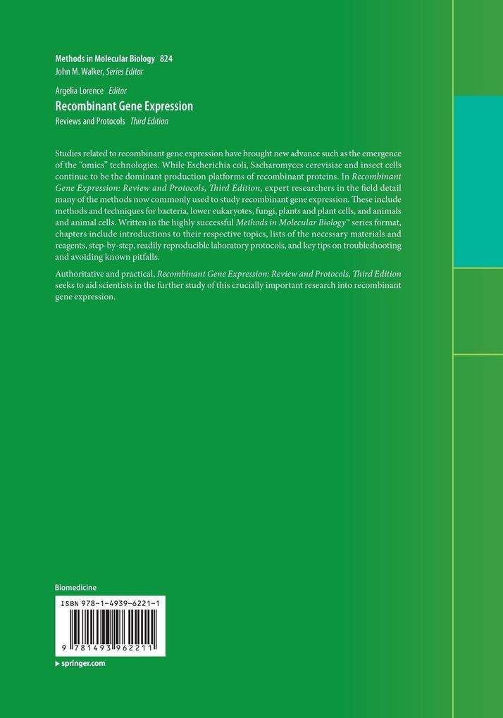 Weitere Ansicht: Recombinant Gene Expression