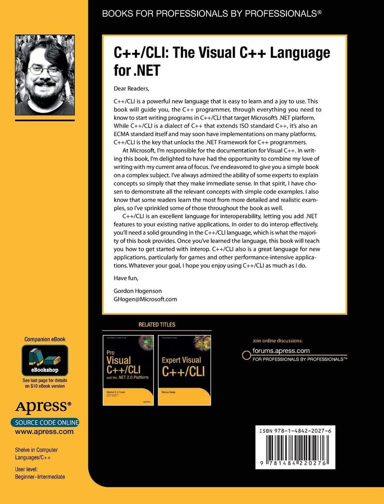 Weitere Ansicht: C++/CLI | Gordon Hogenson