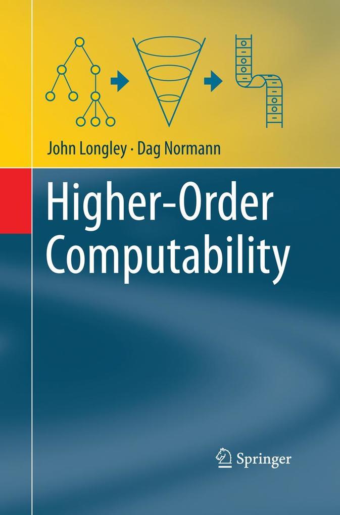 Produktbild: Higher-Order Computability | John Longley, Dag Normann