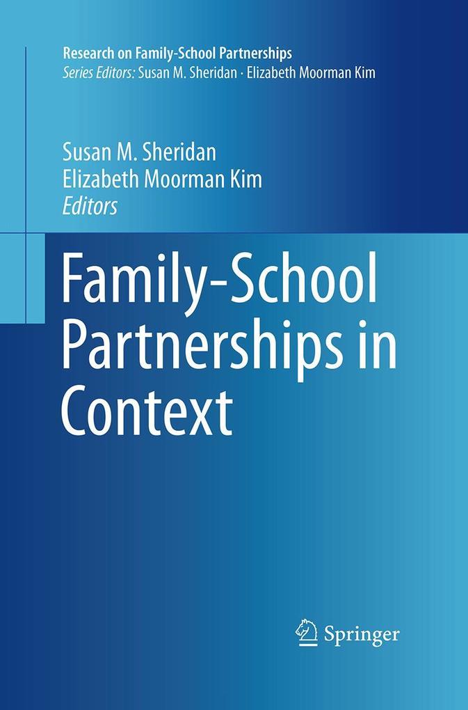 Produktbild: Family-School Partnerships in Context