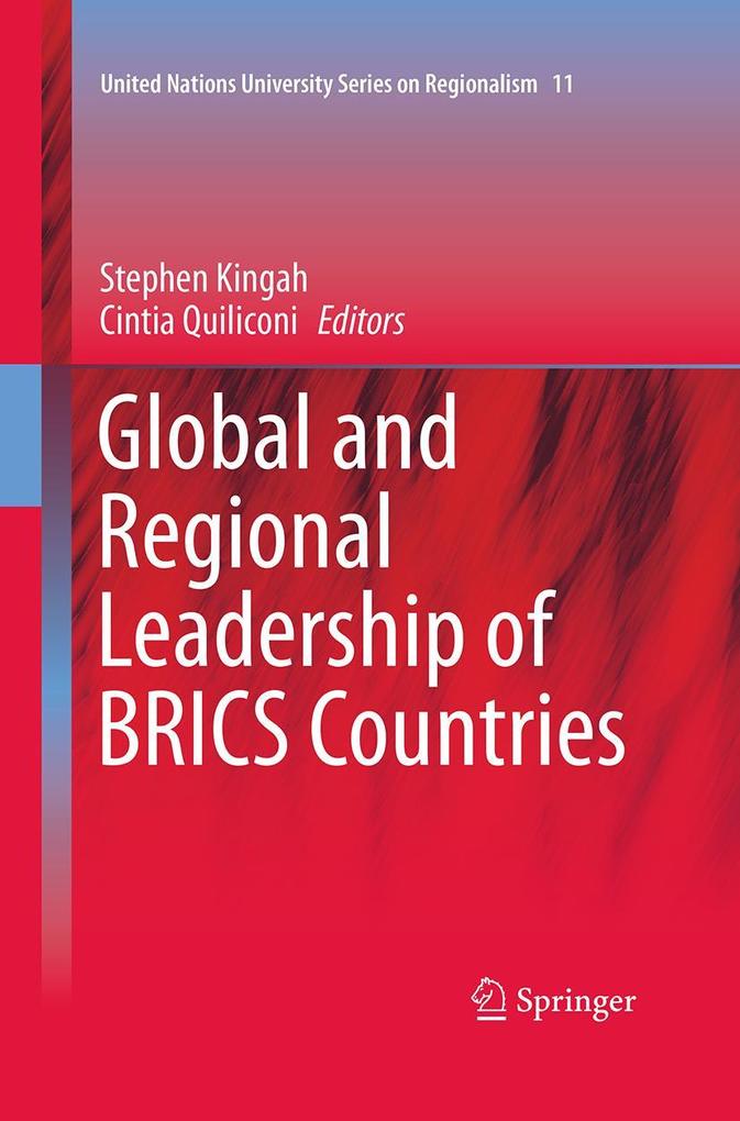 Produktbild: Global and Regional Leadership of BRICS Countries