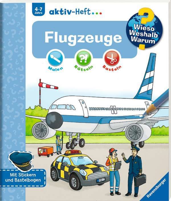 Produktbild: Wieso? Weshalb? Warum? aktiv-Heft: Flugzeuge