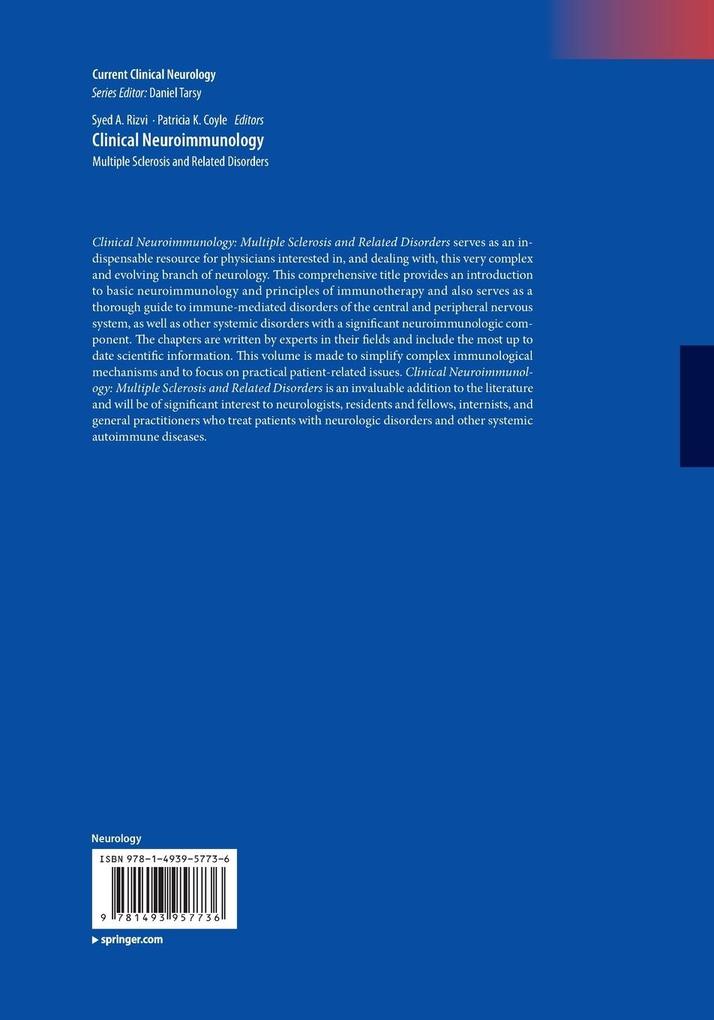 Weitere Ansicht: Clinical Neuroimmunology