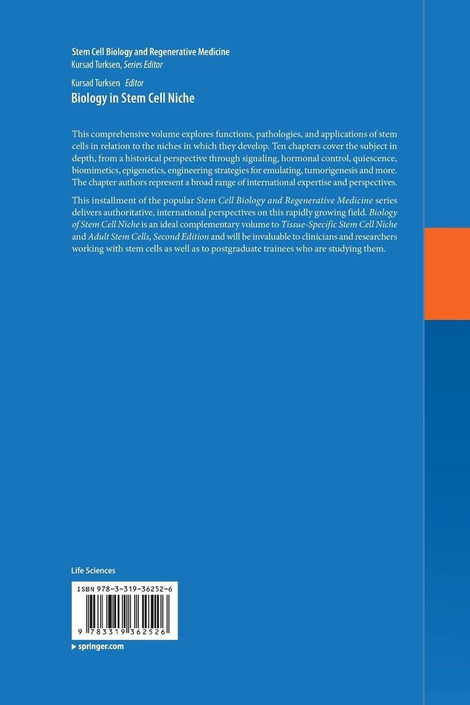 Weitere Ansicht: Biology in Stem Cell Niche