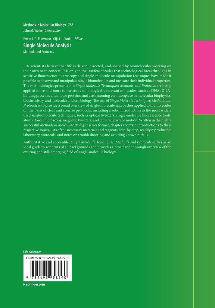 Weitere Ansicht: Single Molecule Analysis