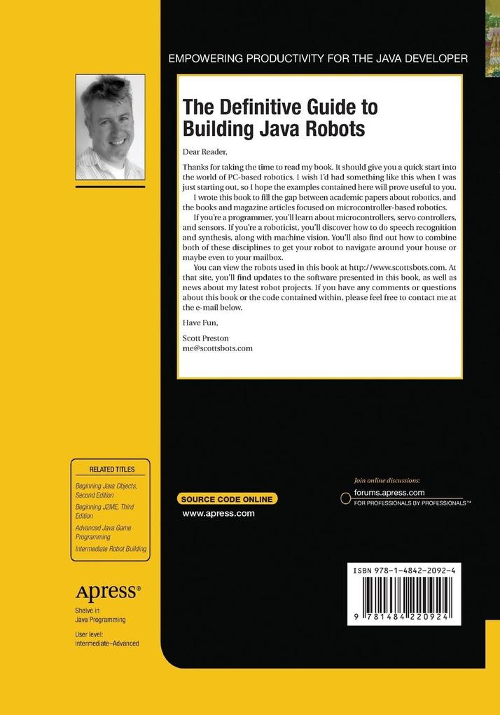 Weitere Ansicht: The Definitive Guide to Building Java Robots | Scott Preston
