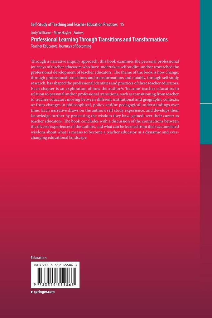 Weitere Ansicht: Professional Learning Through Transitions and Transformations