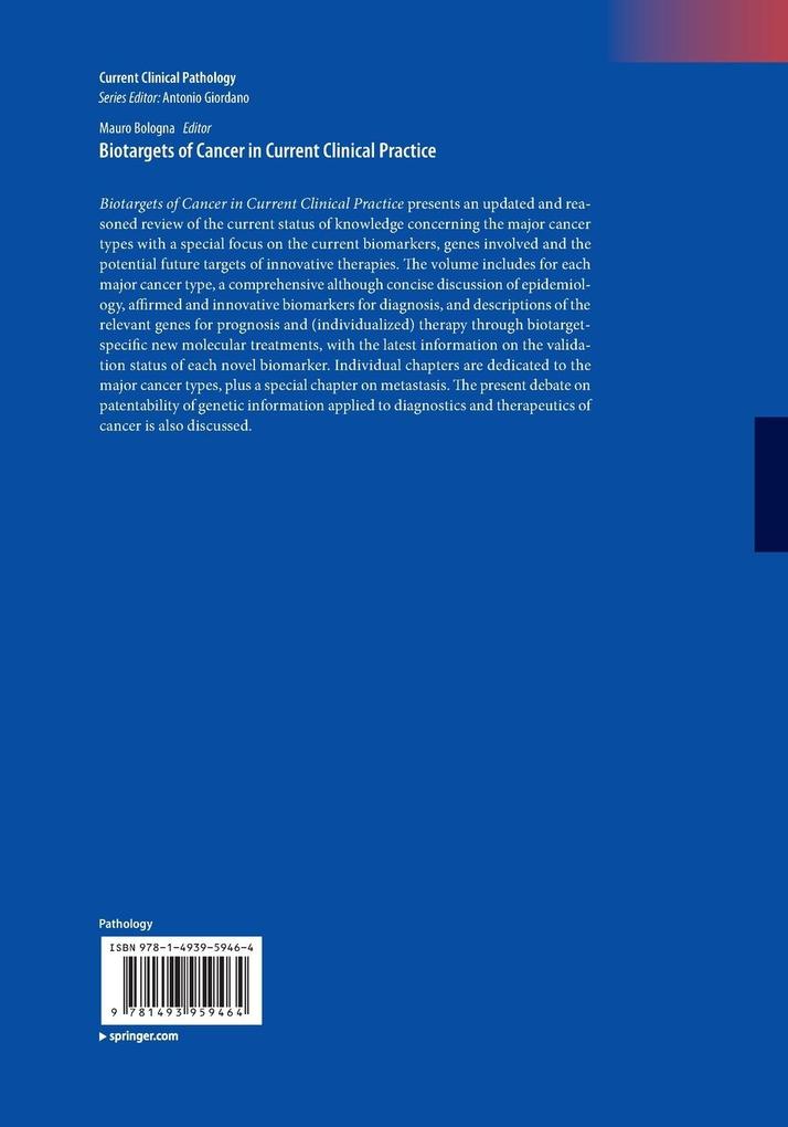 Weitere Ansicht: Biotargets of Cancer in Current Clinical Practice