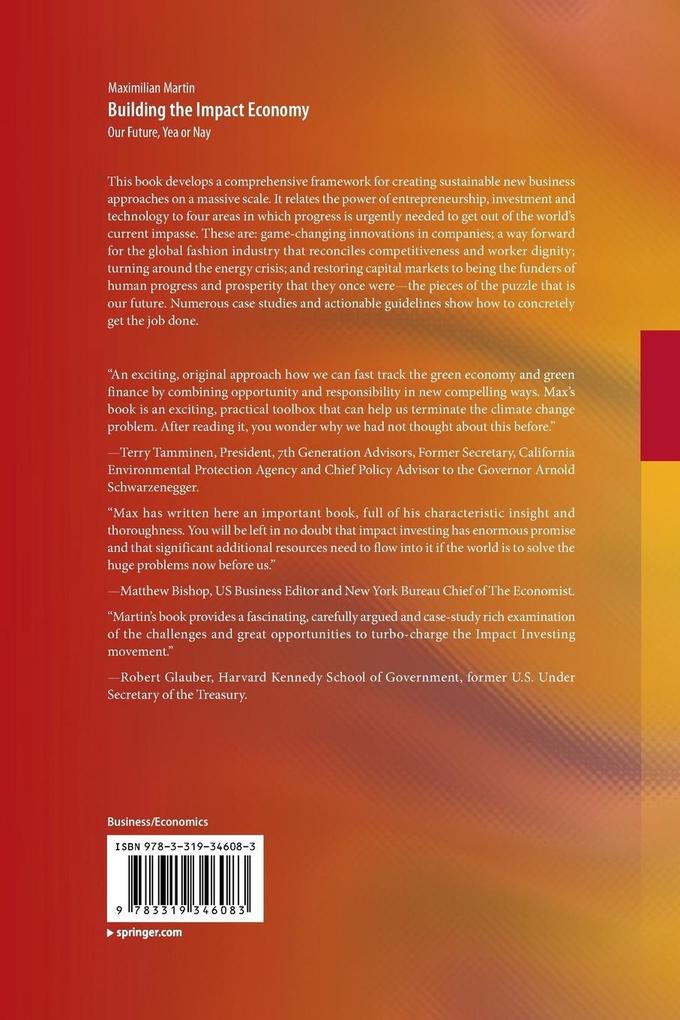 Weitere Ansicht: Building the Impact Economy | Maximilian Martin