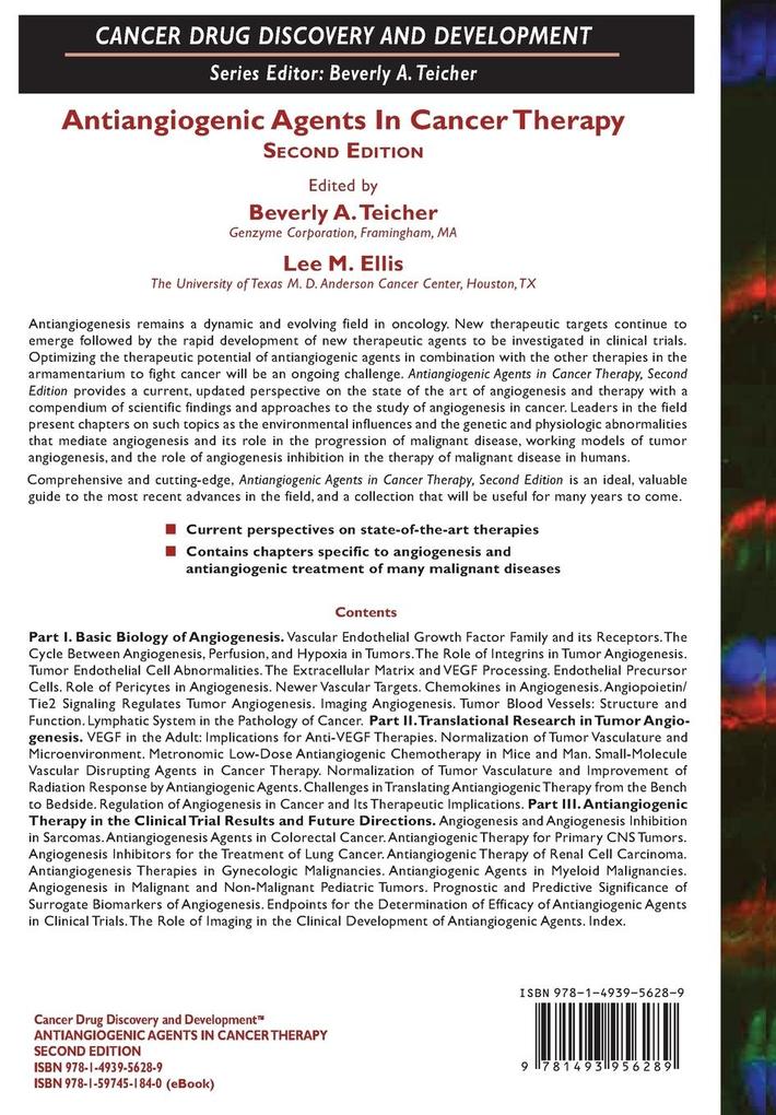 Weitere Ansicht: Antiangiogenic Agents in Cancer Therapy