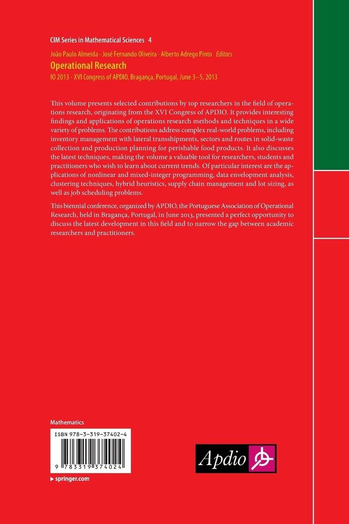 Weitere Ansicht: Operational Research