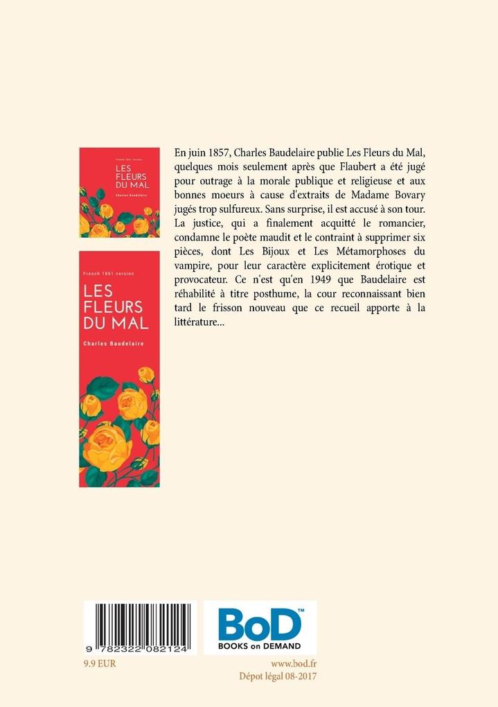 Weitere Ansicht: Les Fleurs du Mal | Charles Baudelaire