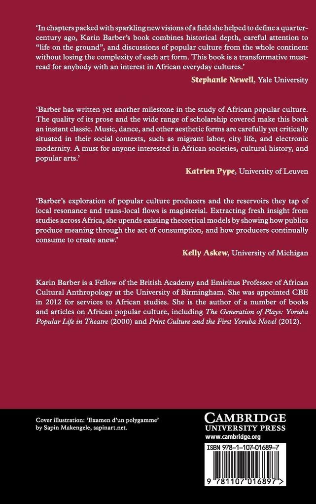 Weitere Ansicht: A History of African Popular Culture | Karin Barber