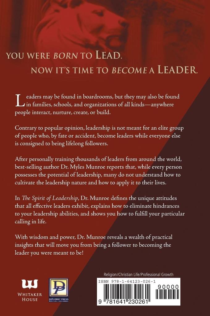 Weitere Ansicht: The Spirit of Leadership | Myles Munroe