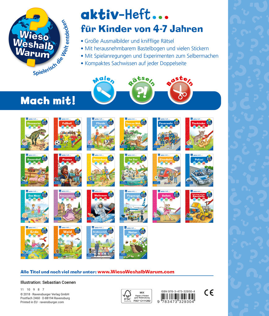 Weitere Ansicht: Wieso? Weshalb? Warum? aktiv-Heft: Flugzeuge