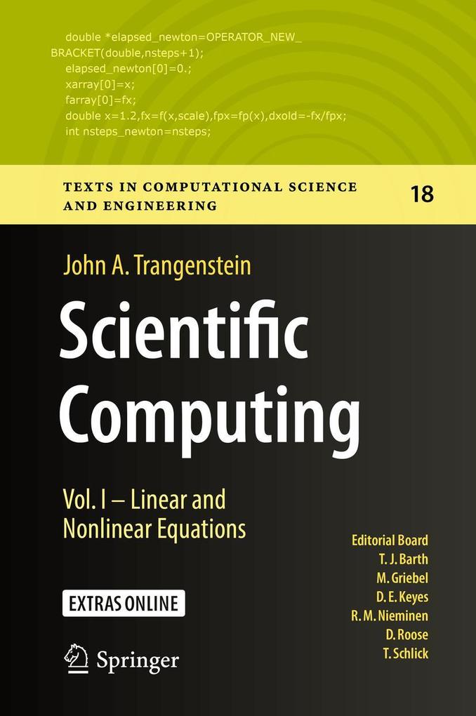 Produktbild: Scientific Computing | John A. Trangenstein