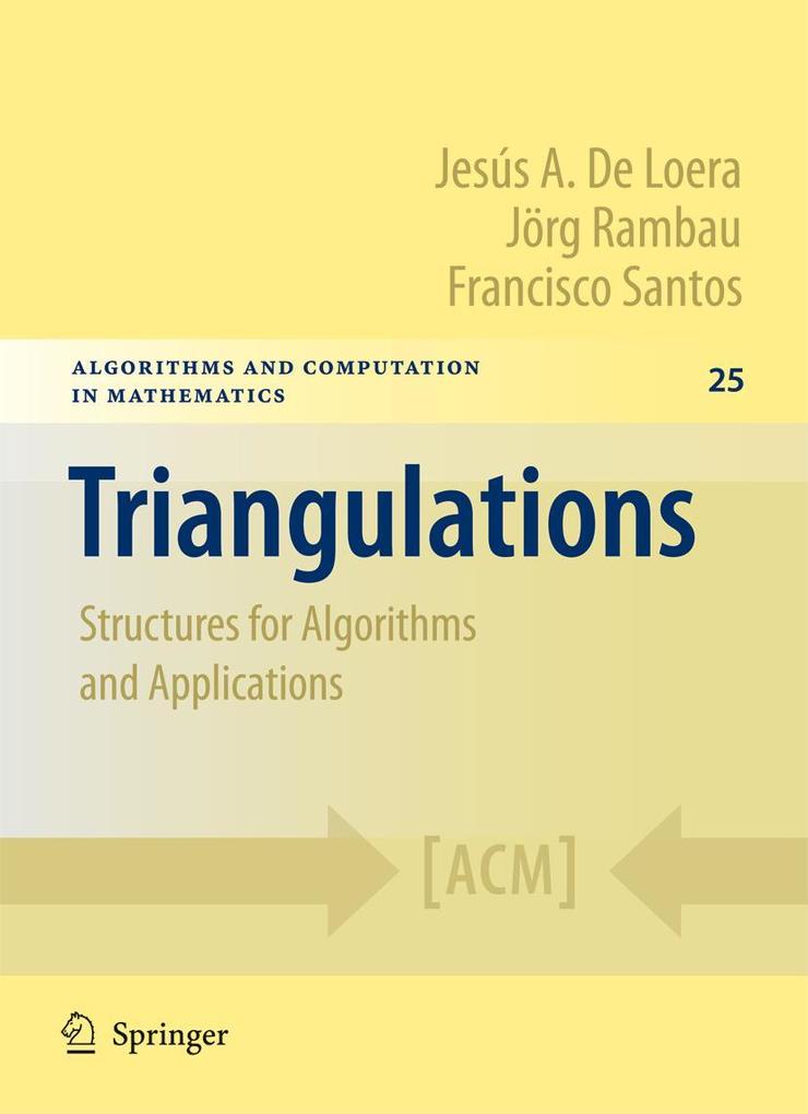Produktbild: Triangulations | Jesus De Loera, Joerg Rambau, Francisco Santos
