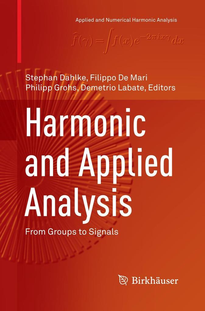 Produktbild: Harmonic and Applied Analysis