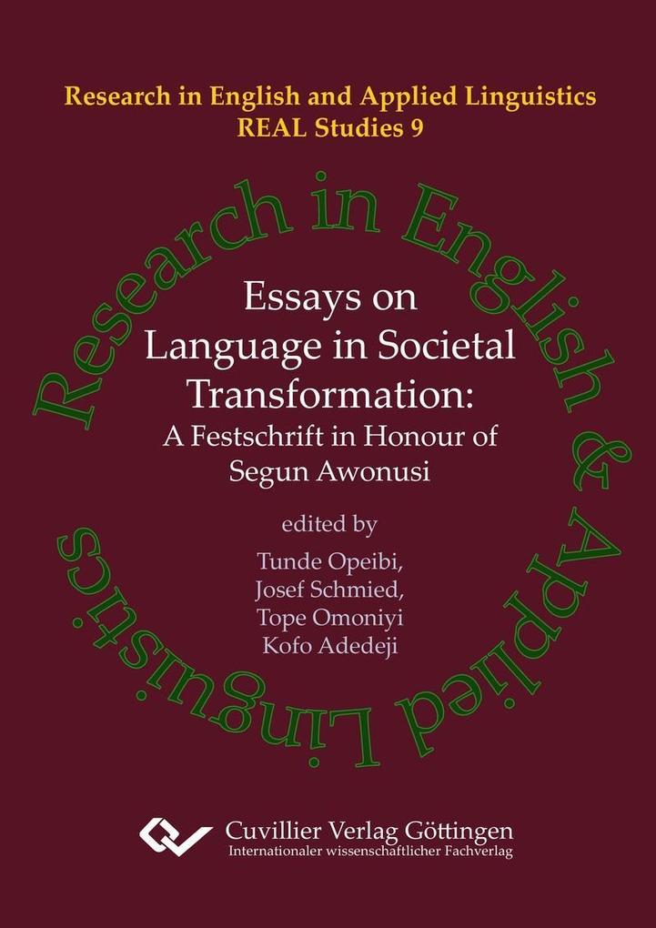 Produktbild: Essays on Language in Societal Transformation