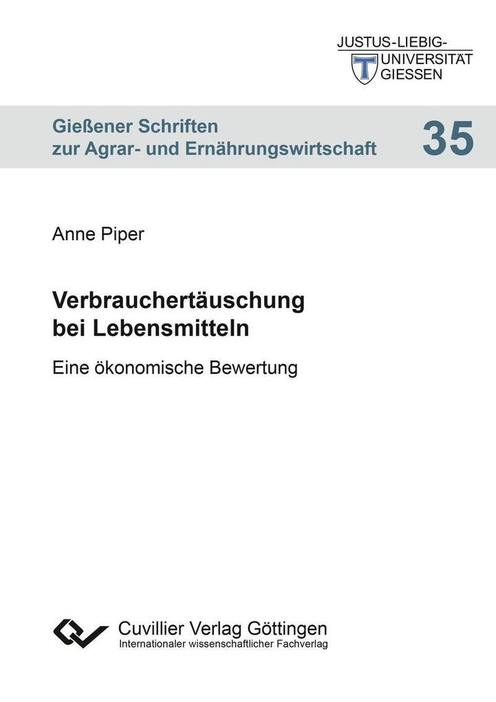 Produktbild: Verbrauchertäuschung bei Lebensmitteln