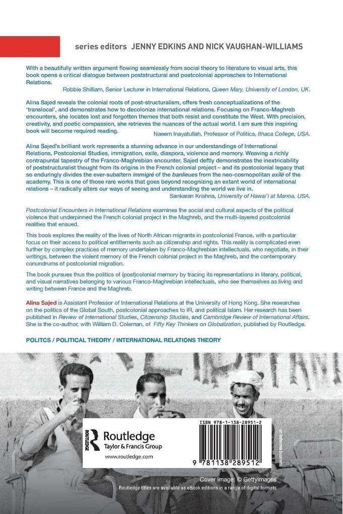 Weitere Ansicht: Postcolonial Encounters in International Relations | Alina Sajed