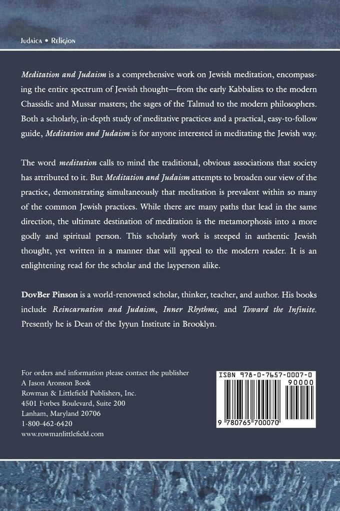 Weitere Ansicht: Meditation and Judaism | DovBer Pinson