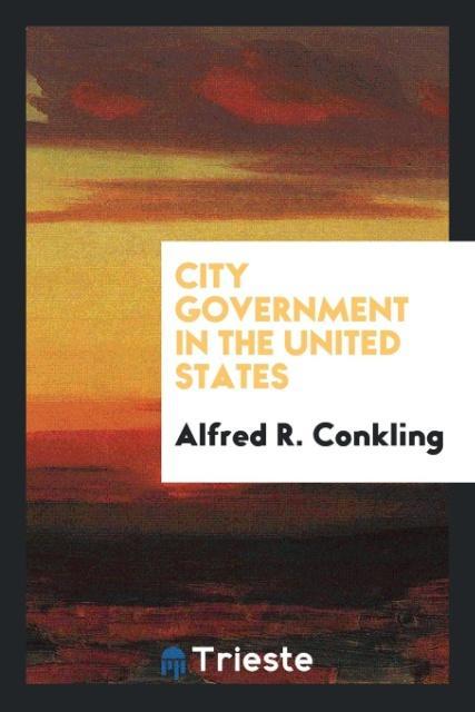 City Government in the United States als Taschenbuch
