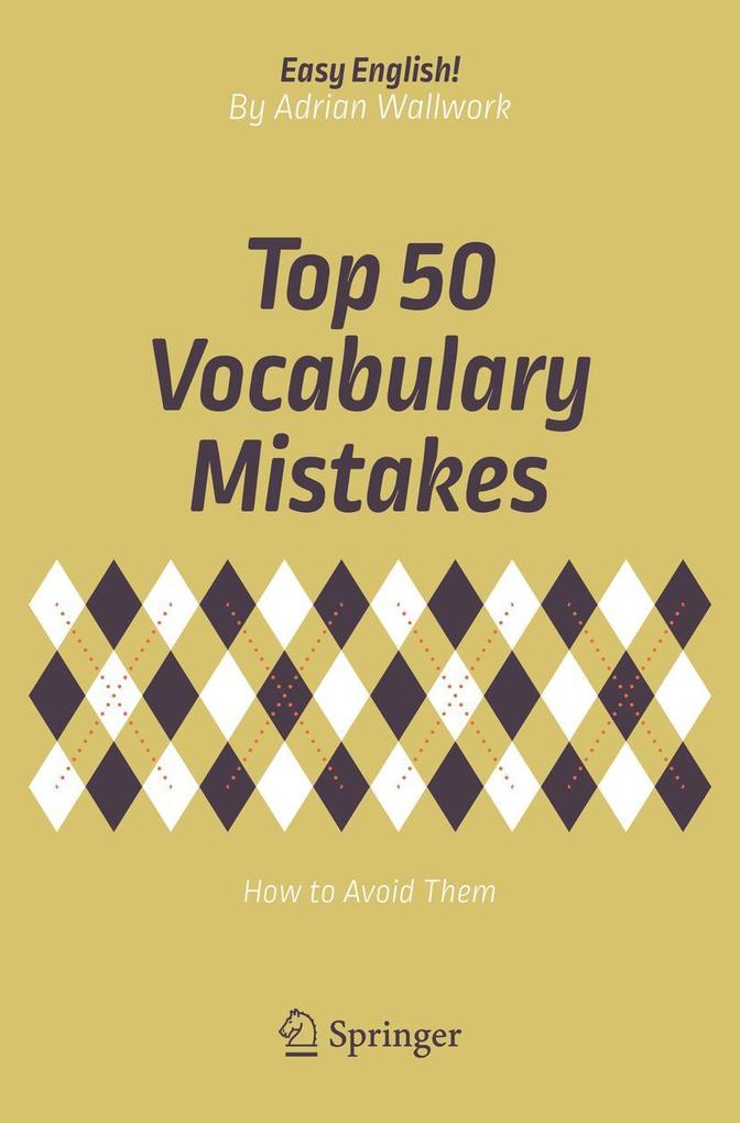 Produktbild: Top 50 Vocabulary Mistakes | Adrian Wallwork