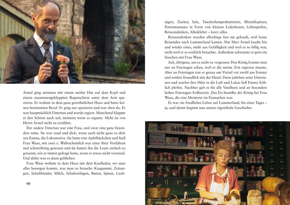 Weitere Ansicht: Jim Knopf und Lukas der Lokomotivführer - Filmbuch | Michael Ende