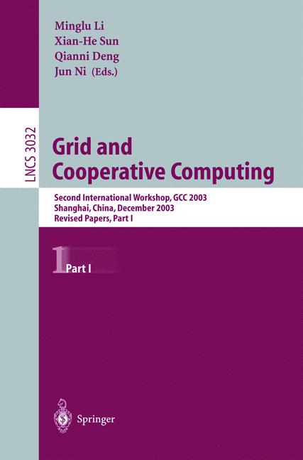 Weitere Ansicht: Grid and Cooperative Computing
