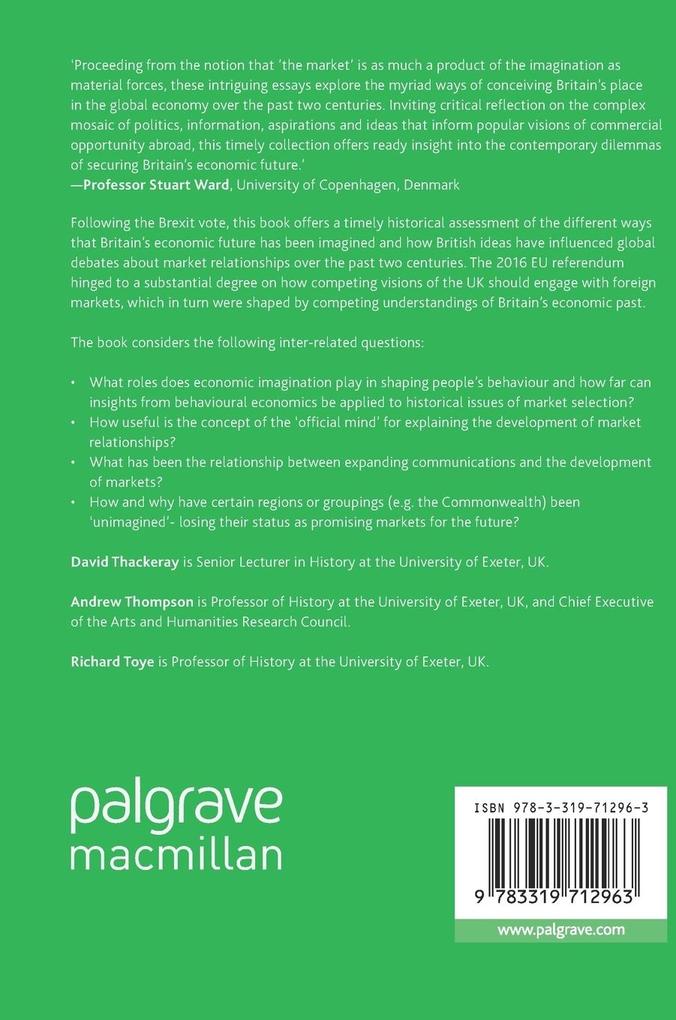 Weitere Ansicht: Imagining Britain's Economic Future, c.1800-1975