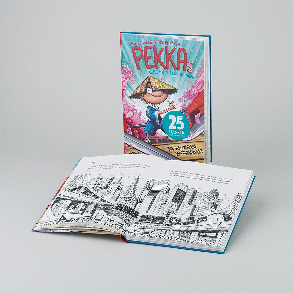 Weitere Ansicht: Pekkas geheime Aufzeichnungen - Das verschollene Samuraischwert | Timo Parvela