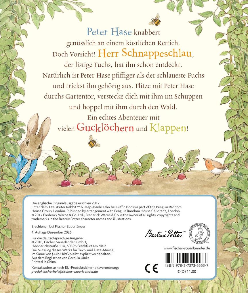 Weitere Ansicht: Peter Hase Ein Guckloch-Abenteuer | Beatrix Potter